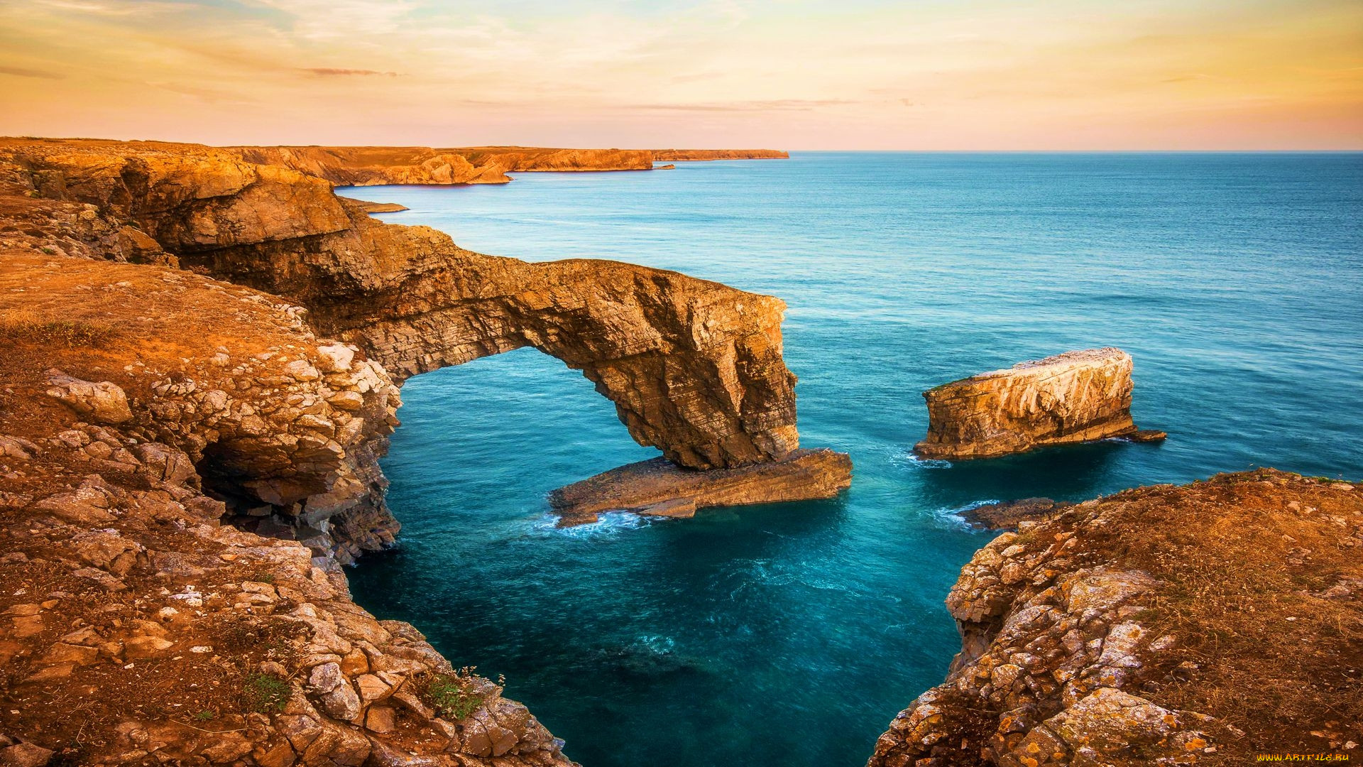 the green bridge of wales, pembrokeshire, uk, , , the, green, bridge, of, wales